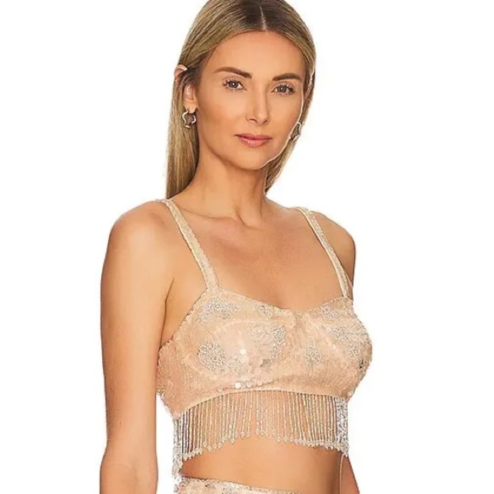 New Women’s LoveShackFancy Maeva Crop Top!!🔥🔥🔥 - Picture 2 of 16
